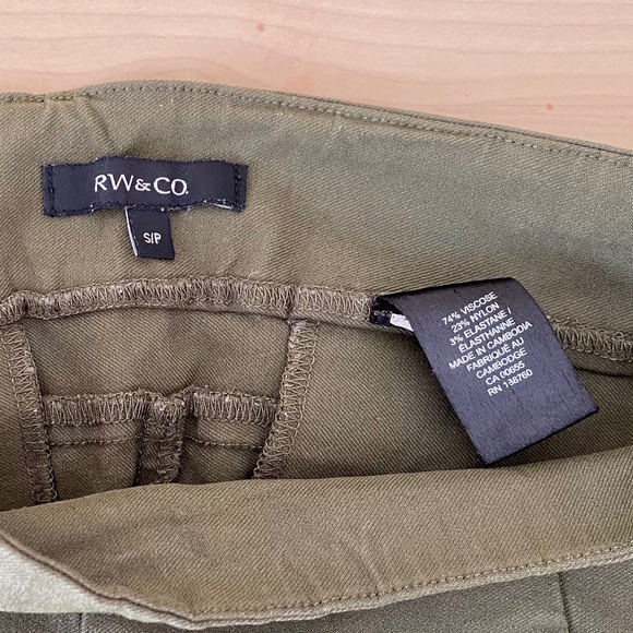 RW&CO Green Legging Pant - 25'' - Picture 6 of 7